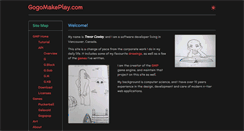 Desktop Screenshot of gogomakeplay.com